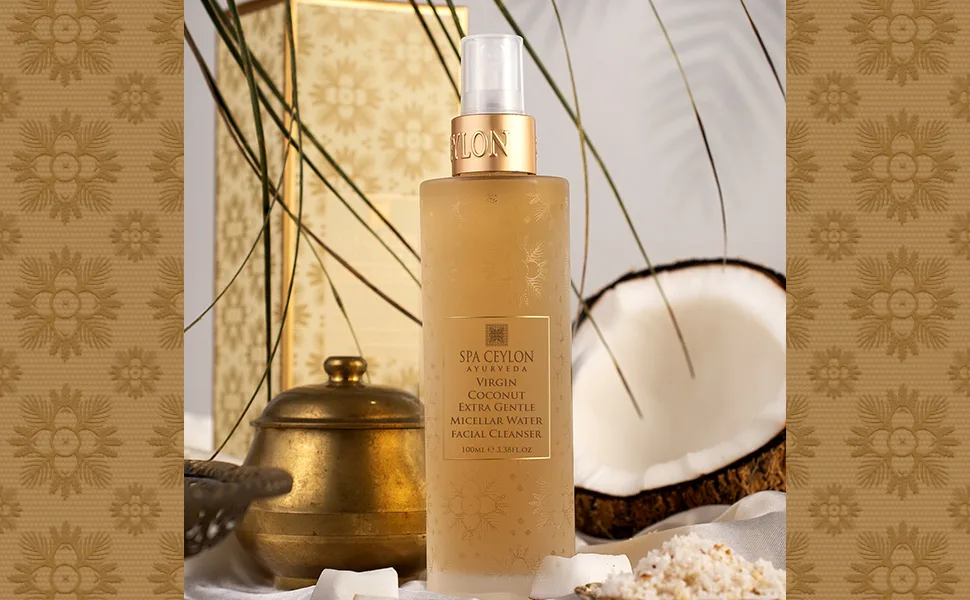 SPA CEYLON Virgin Coconut - Extra Gentle Micellar Water Facial Cleanser - 100ml - Creative