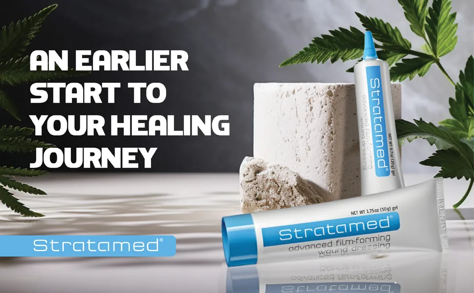 Advanced Film-Forming Wound Dressing | Forms a Flexible Protective Layer Over Open Wounds & Damaged Skin | for Faster Healing and Early Abnormal Scar Management | 5g (0.17oz) - 1 970x600-300dpi