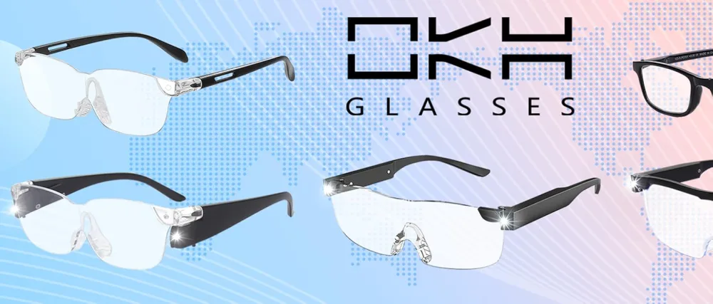OKH Progressive Photochromic Multifocus Reading Glasses Transition Sunglasses Blue Light Blocking Computer Readers for Women Men(Green 1.0x) - brand