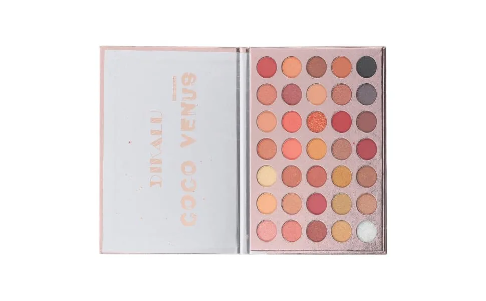 MERRYHAPY Eyeshadow Compact 35 Professional Makeup Bag Cosmetic Bag Highly Pigmented Eyeshadow White/cream Eyeshadow Makeup Accessories Eyeshadow Palette Shadow Shimmer Tray Cosmetic Pallet - product information 3