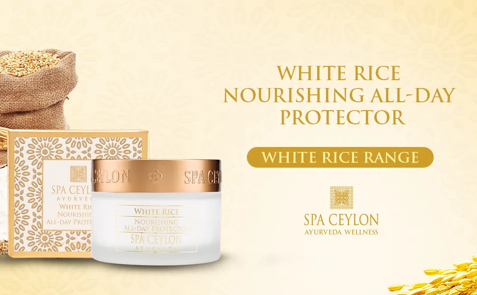 SPA CEYLON White Rice Nourishing All-Day Protector - white rice