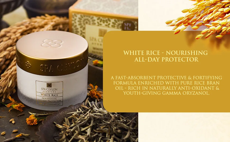 SPA CEYLON White Rice Nourishing All-Day Protector - white rice