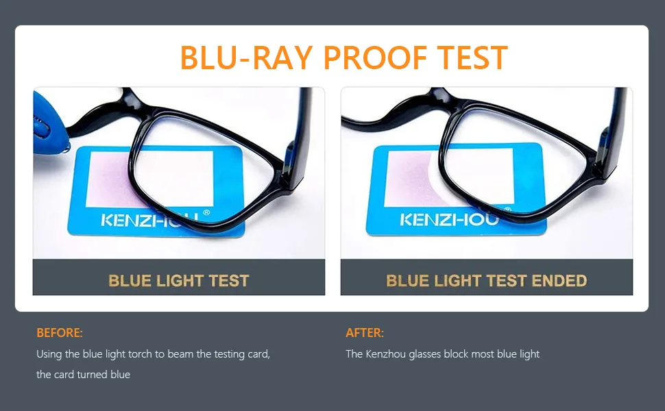 K KENZHOU Progressive Multifocus Wide Square Frame Reading Glasses Blue Light Blocking for Women Men No Line Multifocal Readers 200 C1c2 - product information 6