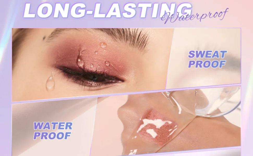 SACE LADY Liquid Eyeshadow Lasting Pigmented Waterproof Eye Glitter Makeup Cream Metallic Smooth Eye Shadow Eyeliner Cosmetics 0.12Fl Oz (#03) - LONG WEARING EYE FACE LIP GLITTER SHINE SHIMMER POWDER LONG WEAR ALL DAY SMOOTH SOFT SILKY LIQUID