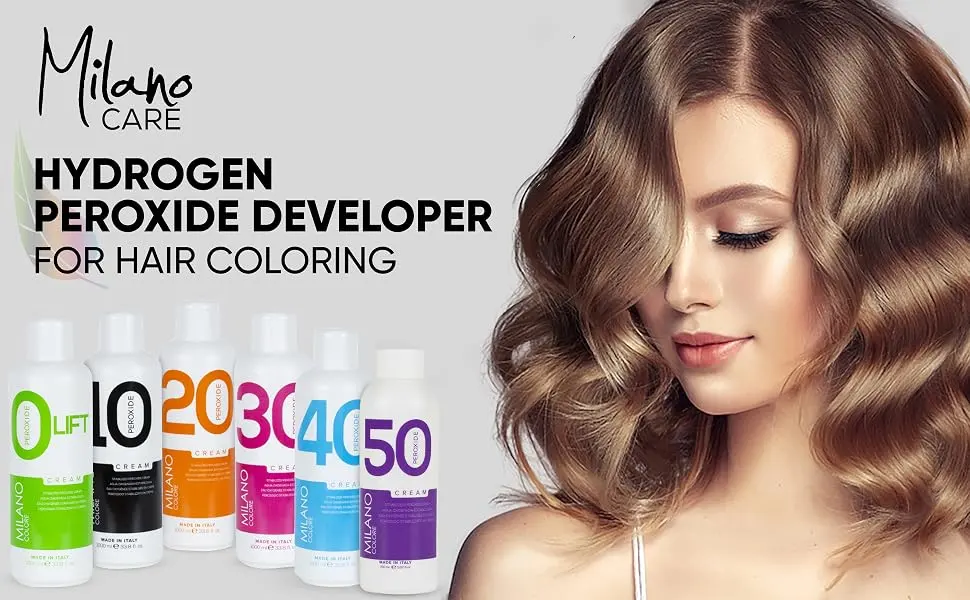 7 Volume Creme Developer Zero Lift Milano Care 5.07 oz/150 ml Volume Zero Lift - Developer