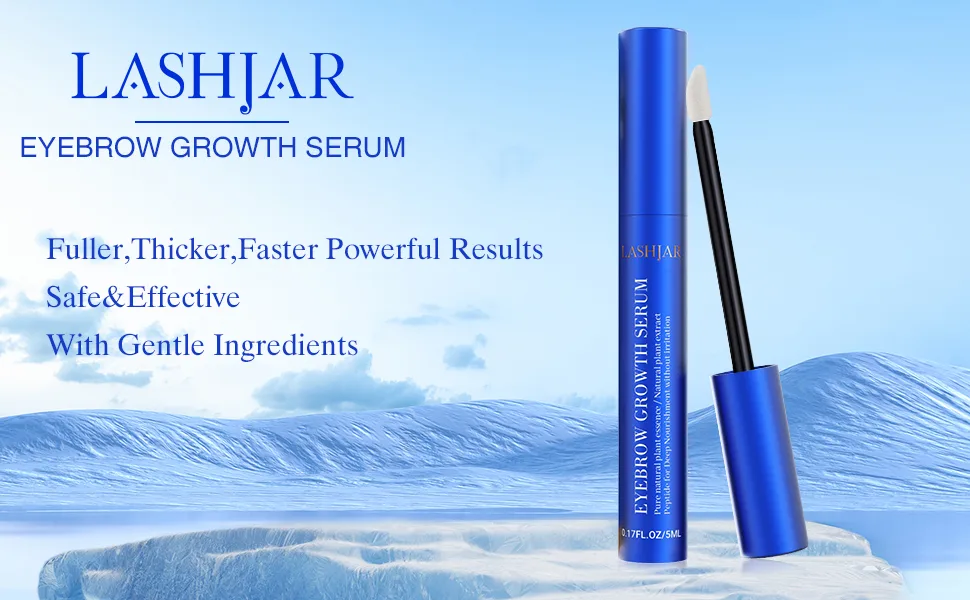 Eyebrow Growth Serum With Natural Ingredients for Thicker Fuller Longer Brows - product information 1