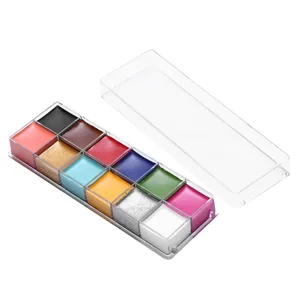 12 Colors Oil Paint Face Body Painting Dramatic Special Effects Facial Makeup Grease Paint - product information 2