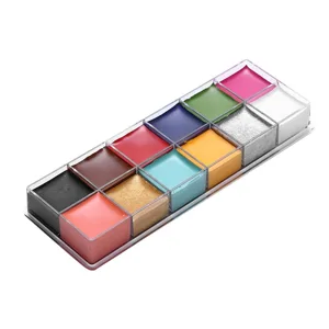 12 Colors Oil Paint Face Body Painting Dramatic Special Effects Facial Makeup Grease Paint - product information 3