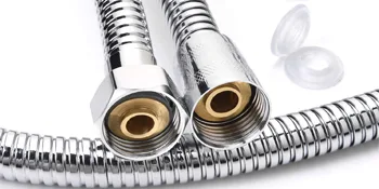 Metal Shower Aluminum Cleaner Douche System Cleaner Shower Douche Enema Kit - Shower Douche Cleansing System and 59 inch Hose - hose