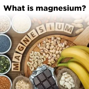 Nature Made Magnesium Oxide 250 mg Tablets, 100 Count for Nutrition Support - Photograph talking about what is Magnesium is and what Magnesium supplements can do