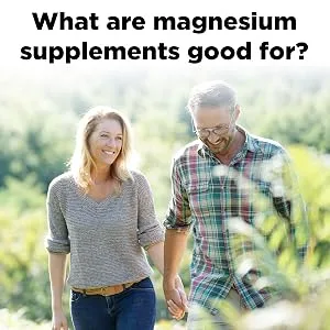 Nature Made Magnesium Oxide 250 mg Tablets, 100 Count for Nutrition Support - Photograph talking about what Magnesium dietary supplements are good for