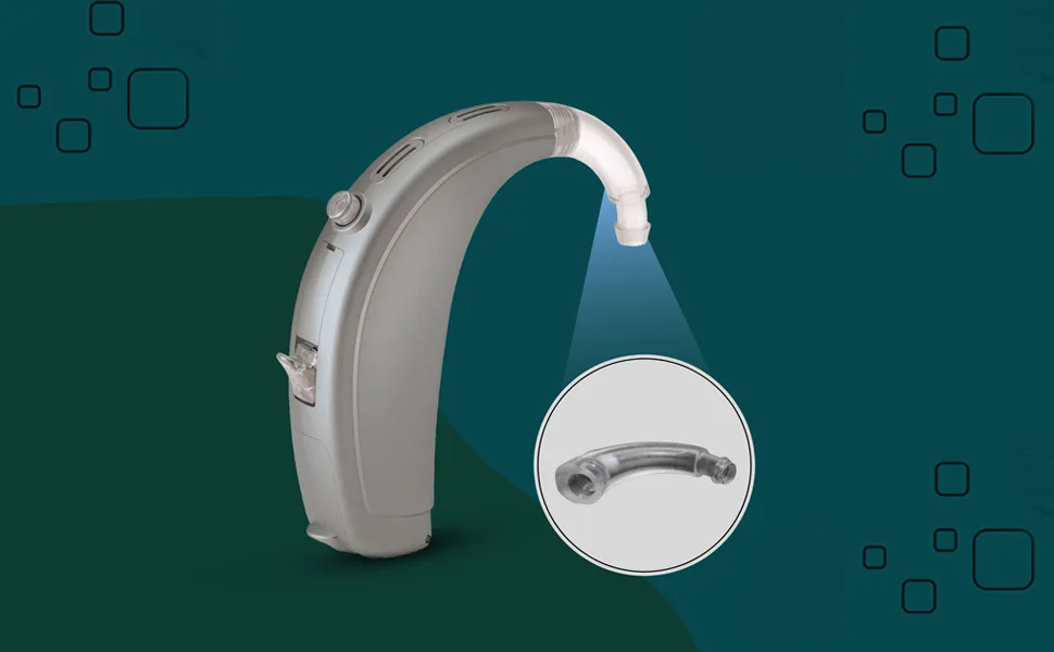 FCS Hearing Devices Ear Hook Compatible for A&M STF P T3 BTE- Replacement Accessories | Hearing Devices | Easy Install | Durable ABS | Anti-Howling Ear Hook - product information 5