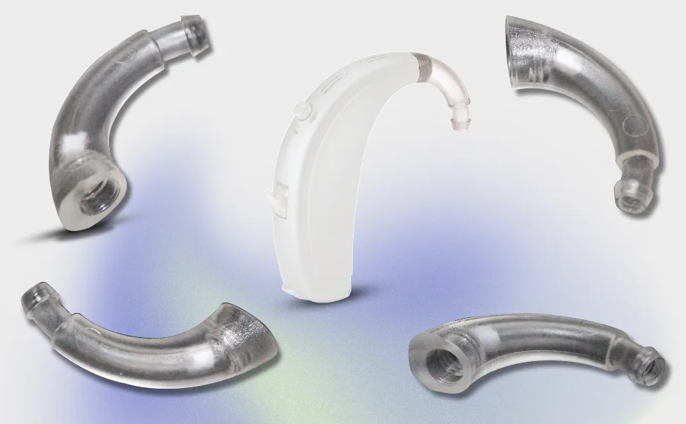 FCS Hearing Devices Ear Hook Compatible for Siemens Signia Intuis 2 SP BTE- Replacement Accessories | Hearing Devices | Easy Install | Durable ABS | Anti-Howling Ear Hook - ear Hook
