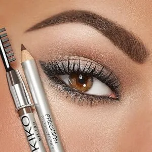 KIKO MILANO - Precision Eyebrow Pencil 04 Eyebrow pencil with micro-precision hard formula and separator comb Light Chestnut and Blonds - Application