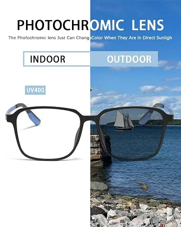 Progressive Multifocal Reading Glasses Blue Light Blocking Glasses For Men Women Half Frame Multifocus Reader Black 2.5 x - sunglasses womens