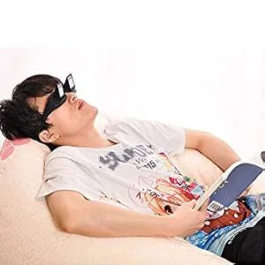 vinmax Bed Prism Spectacles Horizontal Mirror Lazy Readers Glasses 90 Degree Prism Glasses for Laying Down Reading and Watching TV - New Upgrade - lazy glasses