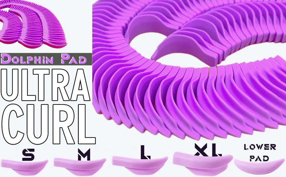 Lash Lift Pad Shield Katya Vinog DIY Eyelash Perming Pads Mega L Curl Perm Rod Roller No Glue Needed On Eyelid Silicone Guard Lifting Eyelashes Up Lami Lamination Roller Perm Rods Ultra Soft & Light - lash lift pads