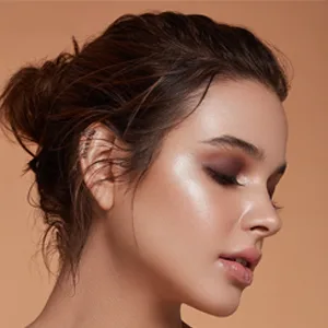 Flawless Pressed Powder Setting Powder Makeup Longwear Face Powder Foundation Smooth Complexion Portable Compact Long-Lasting Matte Finish 12 - contour