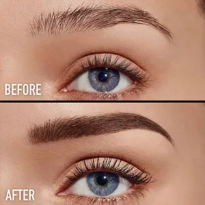Eyebrow Color Kit 2 in 1 Eyelash & Eyebrow Color Set-Quick and Thick Coloring Natural Eyebrow Kit Professional DIY at Home Use 10ml (Coffee) - brow tint