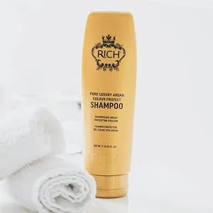 RICH Pure Luxury Argan Color Protect Shampoo 8.45 Fl Oz - color protect sh