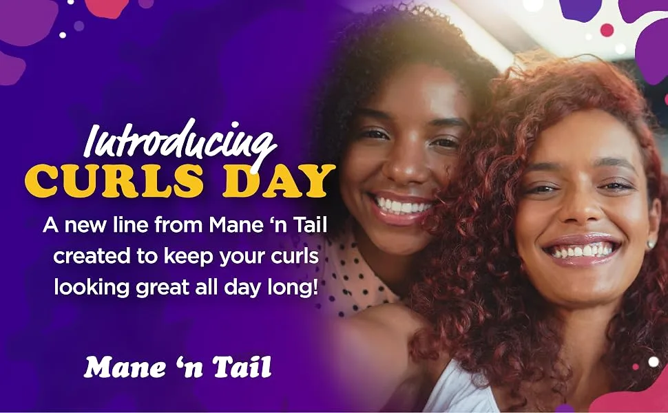 Mane 'n Tail Curls Day (3pk Curls Day Curl Refresher) - Introducing Curls Day a new line from Mane