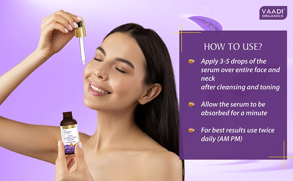 Spot Correction Serum With 10% Niacinamide & 1% Zinc - 30ml - Face Serum