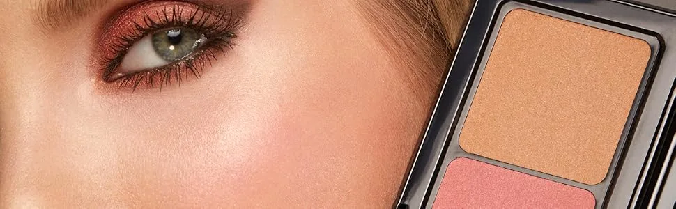 KIKO MILANO - Multi Finish Trio Blush & Bronzer Palette 01 Face palette with 1 bronzer and 2 blushes in matte and metallic finishes - Multi Finish Trio Blush & Bronzer Palette