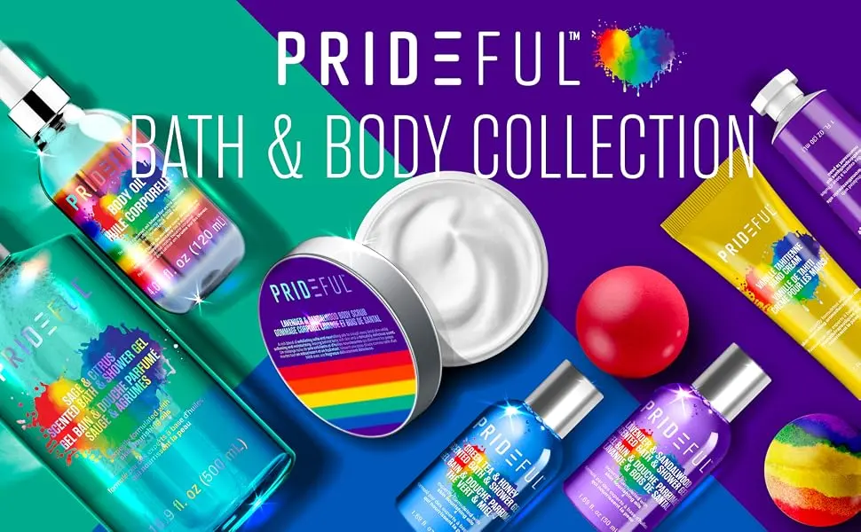 Prideful Scented Bath & Shower Gel 16.9 oz (Orange & Mango) - bath & body