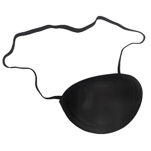 Monocular Black Eye Patch Washable Amblyopia Medical Eye Patch Pirate Suit for Adults and Children - Monocular Black Eye Patch Washable Amblyopia Medical Eye Patch Pirate Suit for Adults and Children