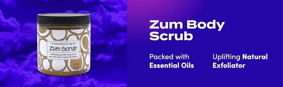 Zum Body Scrub - Frankincense and Myrrh - 13 oz - product information 4