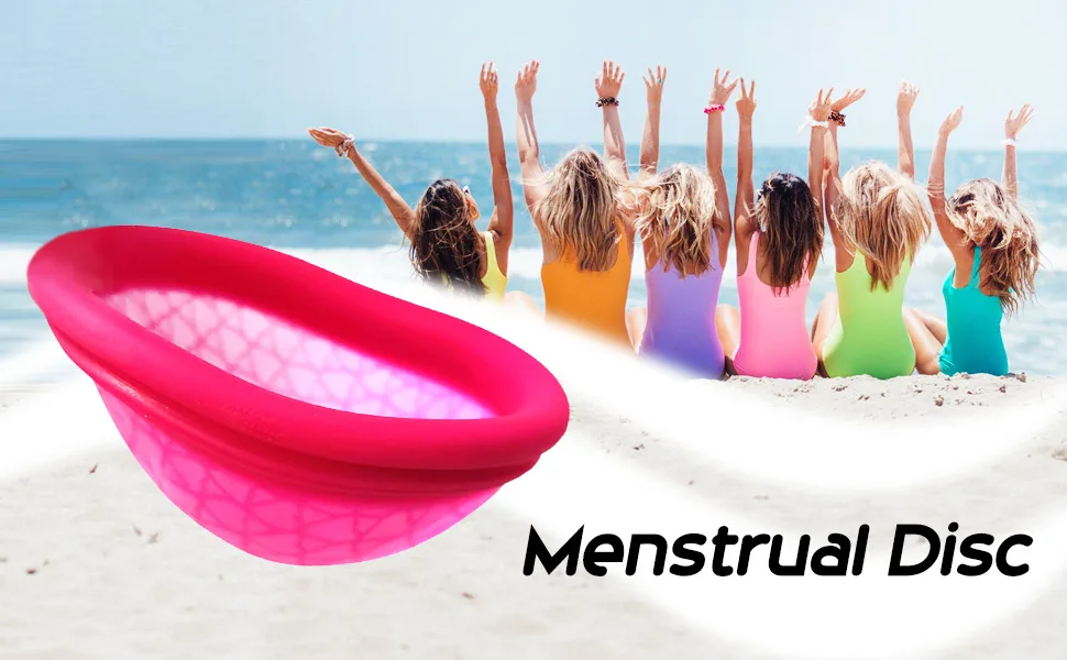 Menstrual Disc Flat-fit Design Thin Reusable Menstrual Cup Disposable Period Disc - product information 1