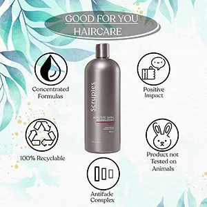 Scruples Moisture Bath Shampoo 12 Ounce - shampoo and conditioner set, shampoo, moisturizing shampoo, best shampoo for hair, best shampoo