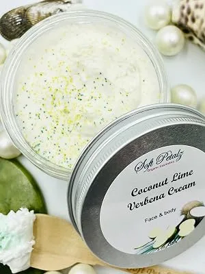 Coconut Lime Verbena Face & Body Cream - Coconut Lime Verbena top