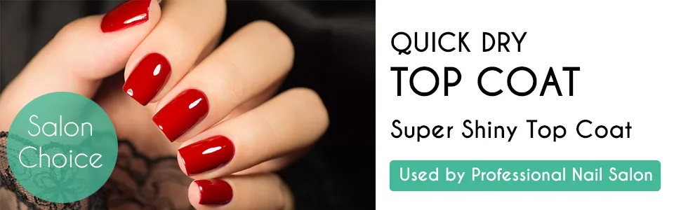 Karlash Quick Dry Fast Drying Super Shiny Nail Polish Top Coat 0.5 oz 15ml Made in USA (2 PIECES) - eeer