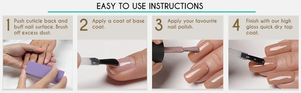 Karlash Quick Dry Fast Drying Super Shiny Nail Polish Top Coat 0.5 oz 15ml Made in USA (2 PIECES) - product information 5