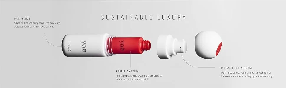 Ympossible Cream Light | Weightless Moisturizer | Long-Lasting Hydration | Anti-Aging | Instant Radiance | EWG Verified Leaping Bunny Certified Vegan | 30ml / 1 fl oz. - sustainable luxury