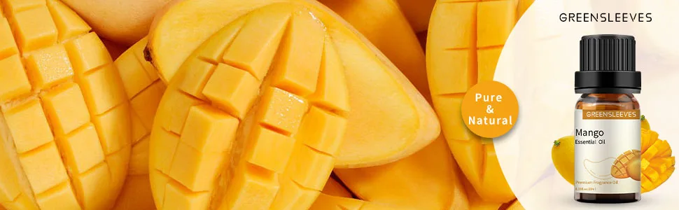 Mango Fruit Fragrance Oil Essential Oil 10ml for Diffusers Humidifiers - Mango Essential Oil