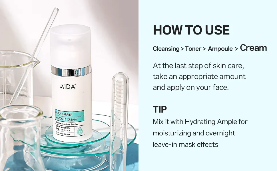 AIDA ULTRA BARRIER AMPOULE CREAM - product information 4