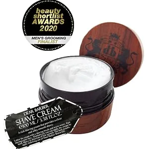 Dear Barber Shave Cream Sensitive Shaving Cream Lubricates and Protects The Skin for a Silky Smooth Shave 100ml - shaving