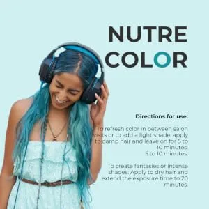 Nutre Color Turquoise - Versatile Application for Every Style