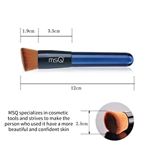 Foundation Brush Angled MSQ Makeup Brush Face Brush - Perfect for Blending Liquid Cream Concealer -Premium Quality Synthetic Dense Bristles - product information 6