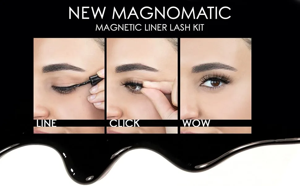 Winner Best Magnomatic Magnetic Eyeliner + 5D Lashes - Natural Audrey - MAGNETIC