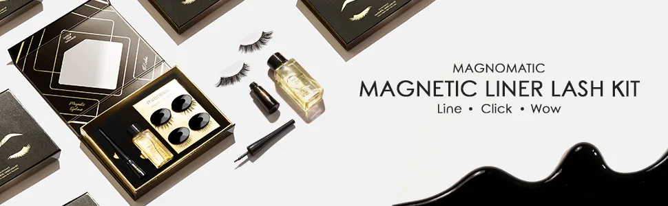 Winner Best Magnomatic Magnetic Eyeliner + 5D Lashes - Natural Audrey - MAGNETIC EYELINER