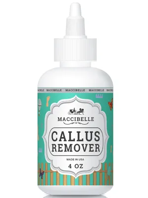 Maccibelle Callus Remover EXTRA STRENGTH For Feet Professional Callus and Corn Eliminator Liquid Gel 4 oz (1 Bottle) - product information 3