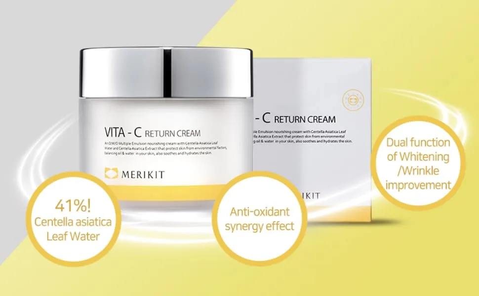  K-BEAUTY Vita-C Return Cream 100ml - Vita C Return Cream
