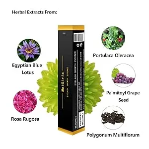 Eyelash Growth Serum and Eyebrow Enhancer All Natural Enhancing Essence for Lash Brow Fast Stimulate Treatment Boost Extension Supplies - Herbal