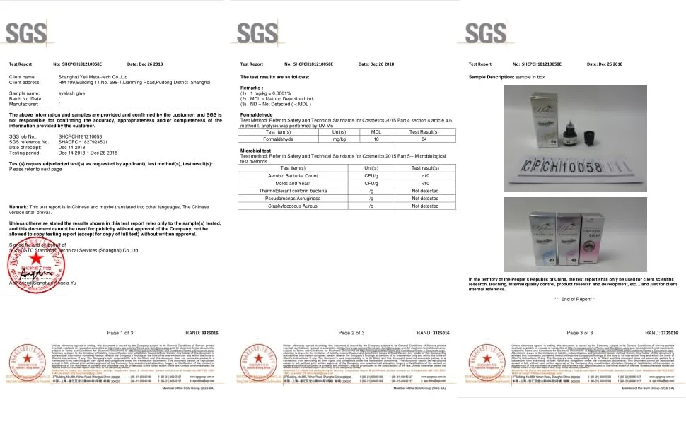 Professional Eyelash Glue - Strong Bonding and Premium Lash Glue Adhesive for Individual Eyelash Extensions 1-2 Second Fast Drying Time 6-7 Weeks Retention (5ml) JS-001 - product test report