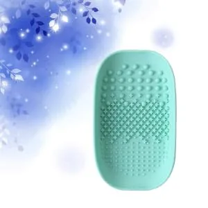 MERRYHAPY 1pc Brush Cleaning Pad Brush Cleaning Plate Makeup Brush Scrubber Size 1 Green - product information 1