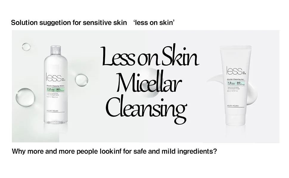 Holika Holika Less On Skin Micellar Cleansing Gel 6.76 Ounce  - product information 2