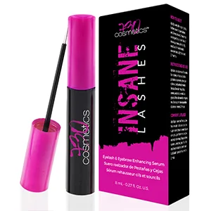 Insane Lashes Growth Serum - Rapid Growth Lash Serum & Eyebrow Enhancer - Natural Lash Boost Serum for Longer Thicker and Healthier Eyebrows - 8ml - Eyelash and Eyebrow Enhancing Serum